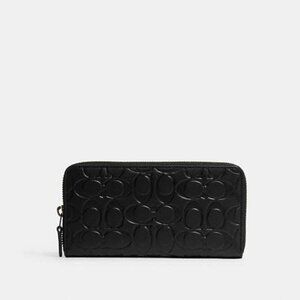 Coach Accordion Wallet In Signature Leather